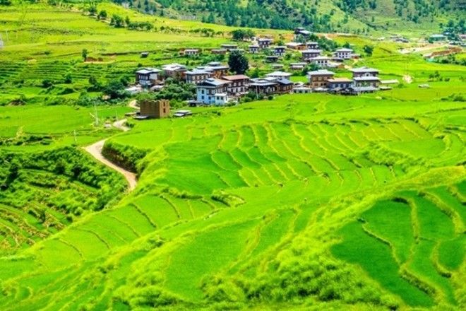 Đất nước xinh đẹp trên dãy Himalaya này khá tách biệt với thế giới bên ngoài bởi thông tin liên lạc ít và hạn chế. (ảnh: Vnexpress)