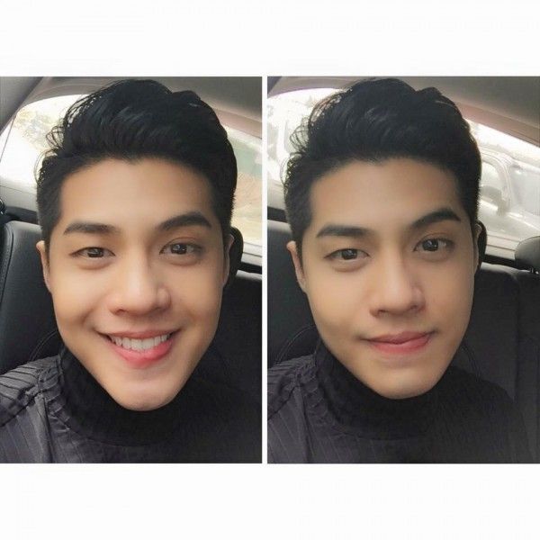 Hoặc cá tính một tí với áo cổ lọ gân nổi.