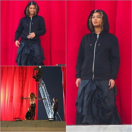 Beyonce quay video hôm 23/1.