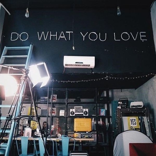 Không gian phong cách ở Banksy Studio.