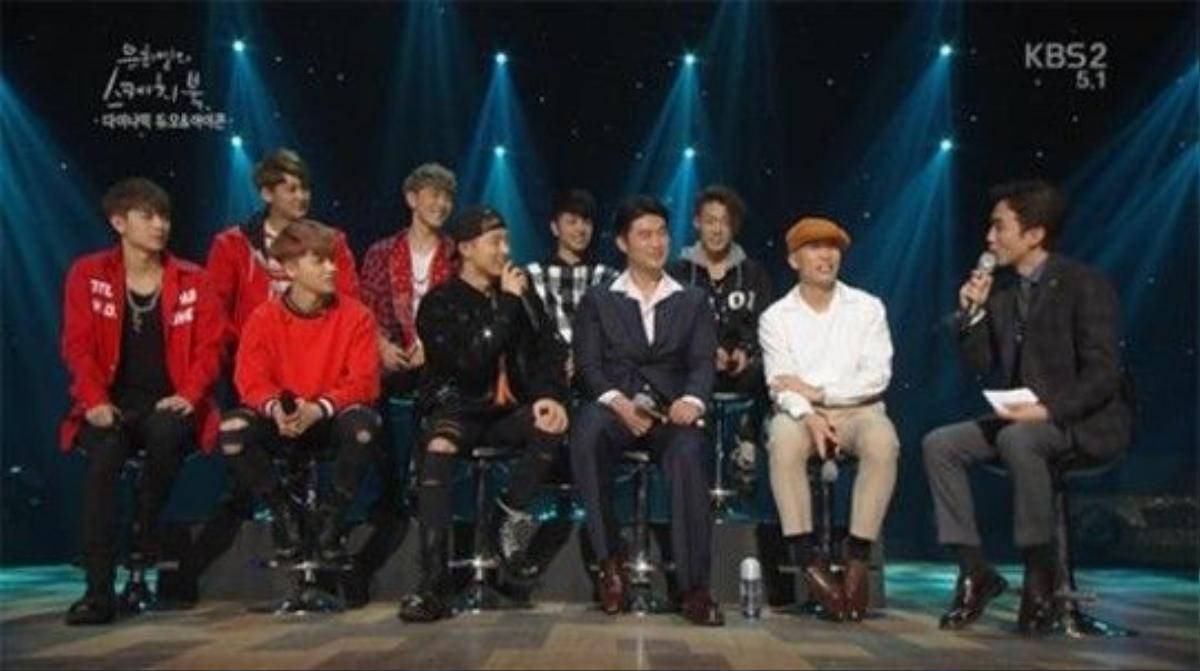 iKOn trong show chương trình Yoo Hee Yeol’s Sketchbook hôm 12/2.