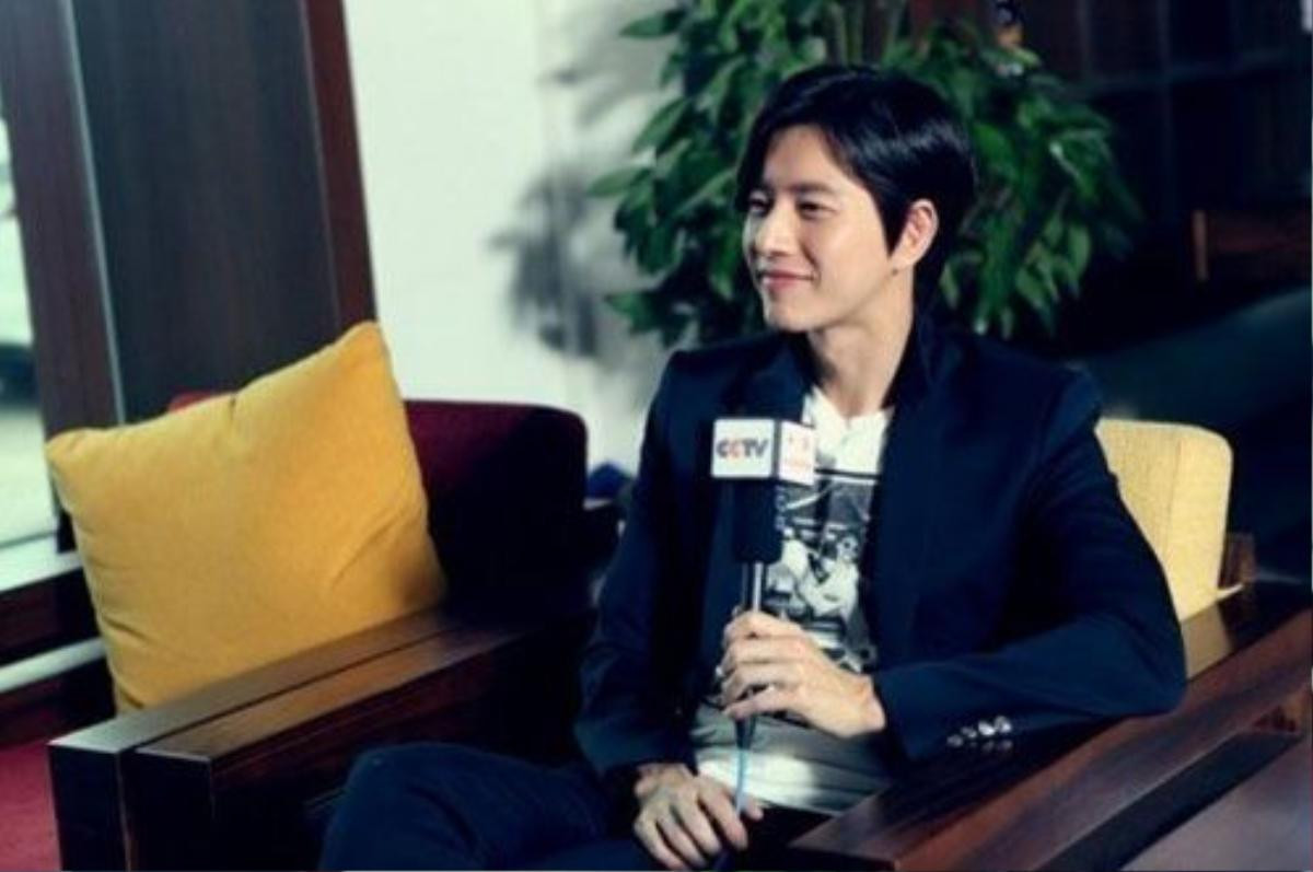 Park Hae Jin trong một lần xuất hiện trong Happy Camp.